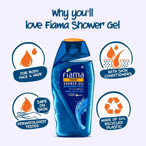 Fiama Shower Gel Refreshing Pulse